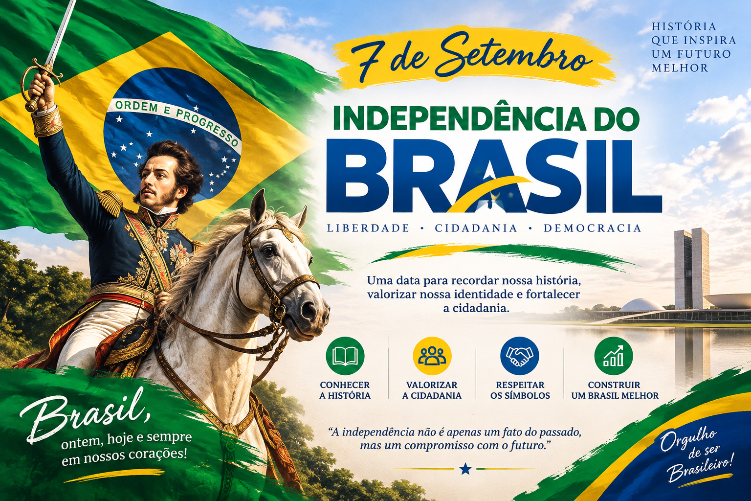 Imagem do evento 7 de Setembro — Independência do Brasil