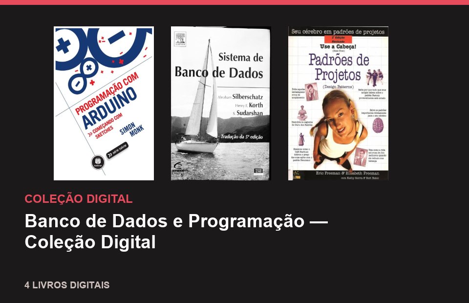 Banco de Dados e Programação — Coleção Digital
