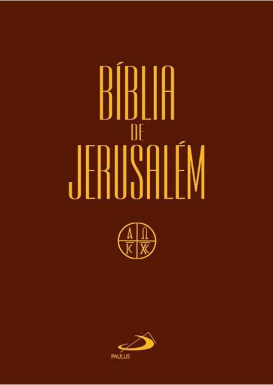 Capa de Bíblia de Jerusalém
