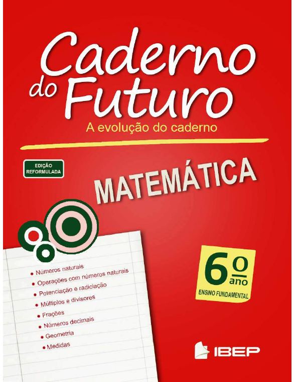 Caderno do Futuro — Matemática 6º ano — Livro do Aluno