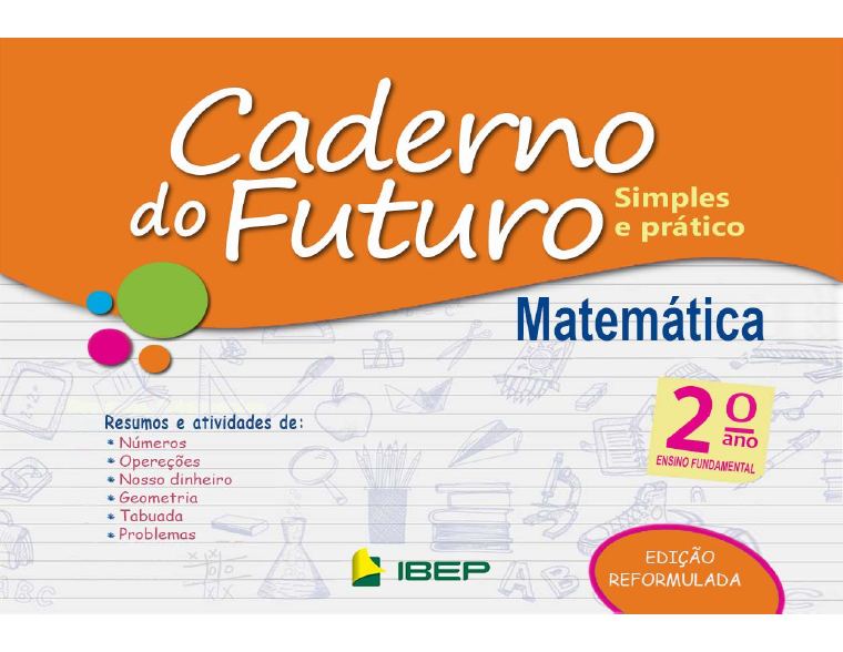 Caderno do Futuro — Matemática 2º ano — Manual do Professor