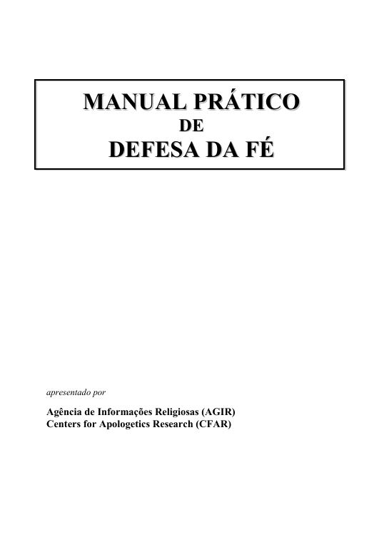 Capa de MANUAL de Heresiologia